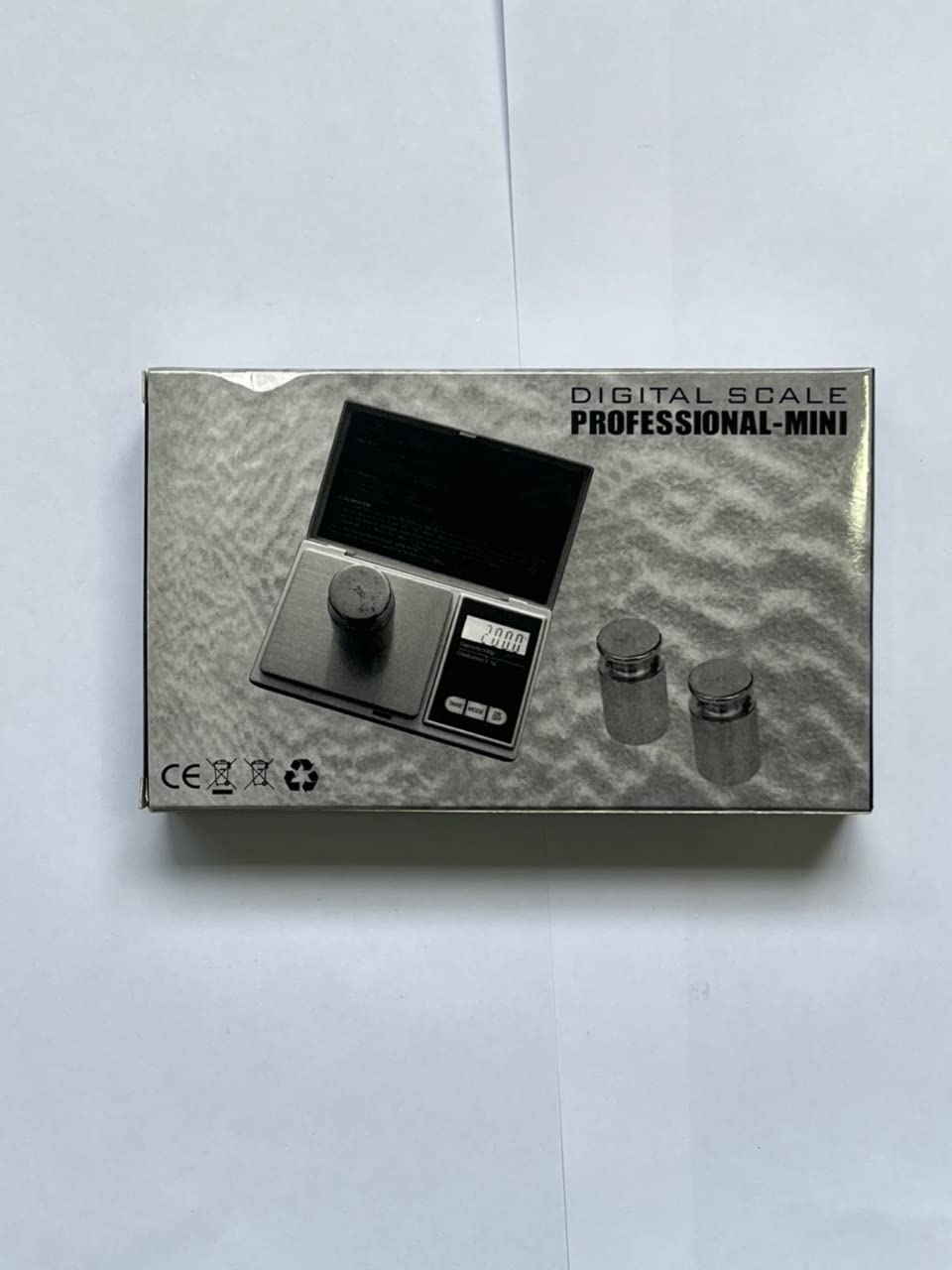 Defurhome 200g / 0,01g Taschenwaage, mit beleuchteter LCD-Anzeige Digitale Waage Feinwaage Digitalwaage/Goldwaage/Münzwaage