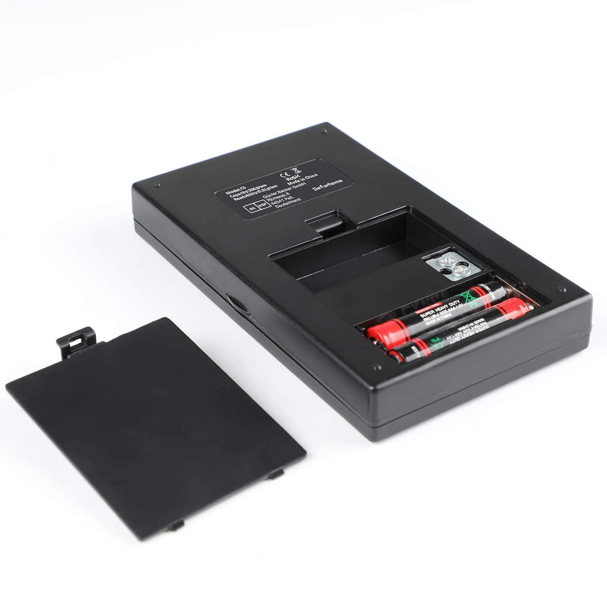 Defurhome 200g / 0,01g Taschenwaage, mit beleuchteter LCD-Anzeige Digitale Waage Feinwaage Digitalwaage/Goldwaage/Münzwaage